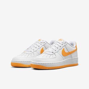 Nike Air Force 1 White and Yellow
